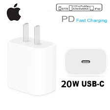 APPLE 20W 2PIN ADAPATER WITH 4 MONTH WARRANTY