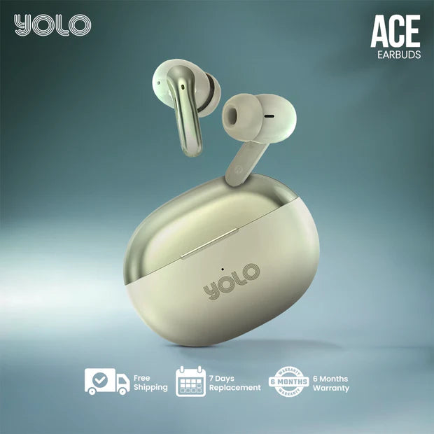 Yolo YoPod Ace Earbyds One year Warranty