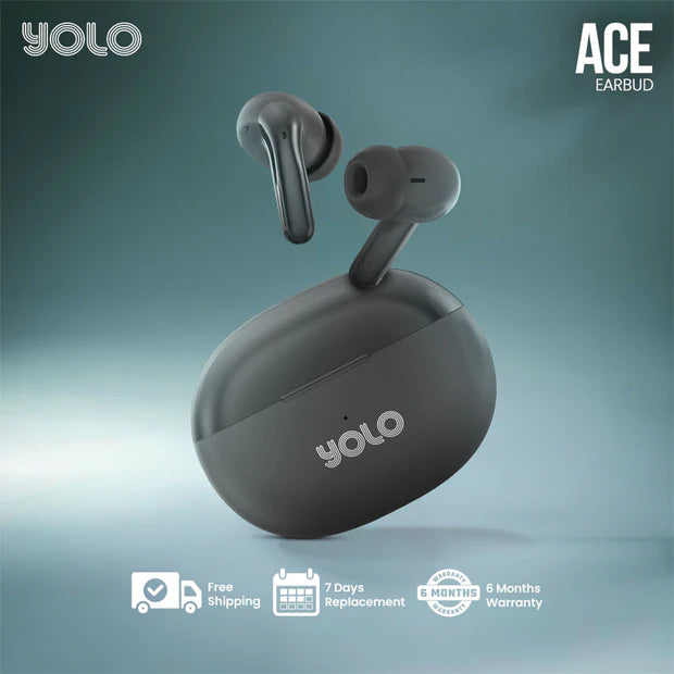 Yolo YoPod Ace Earbyds One year Warranty